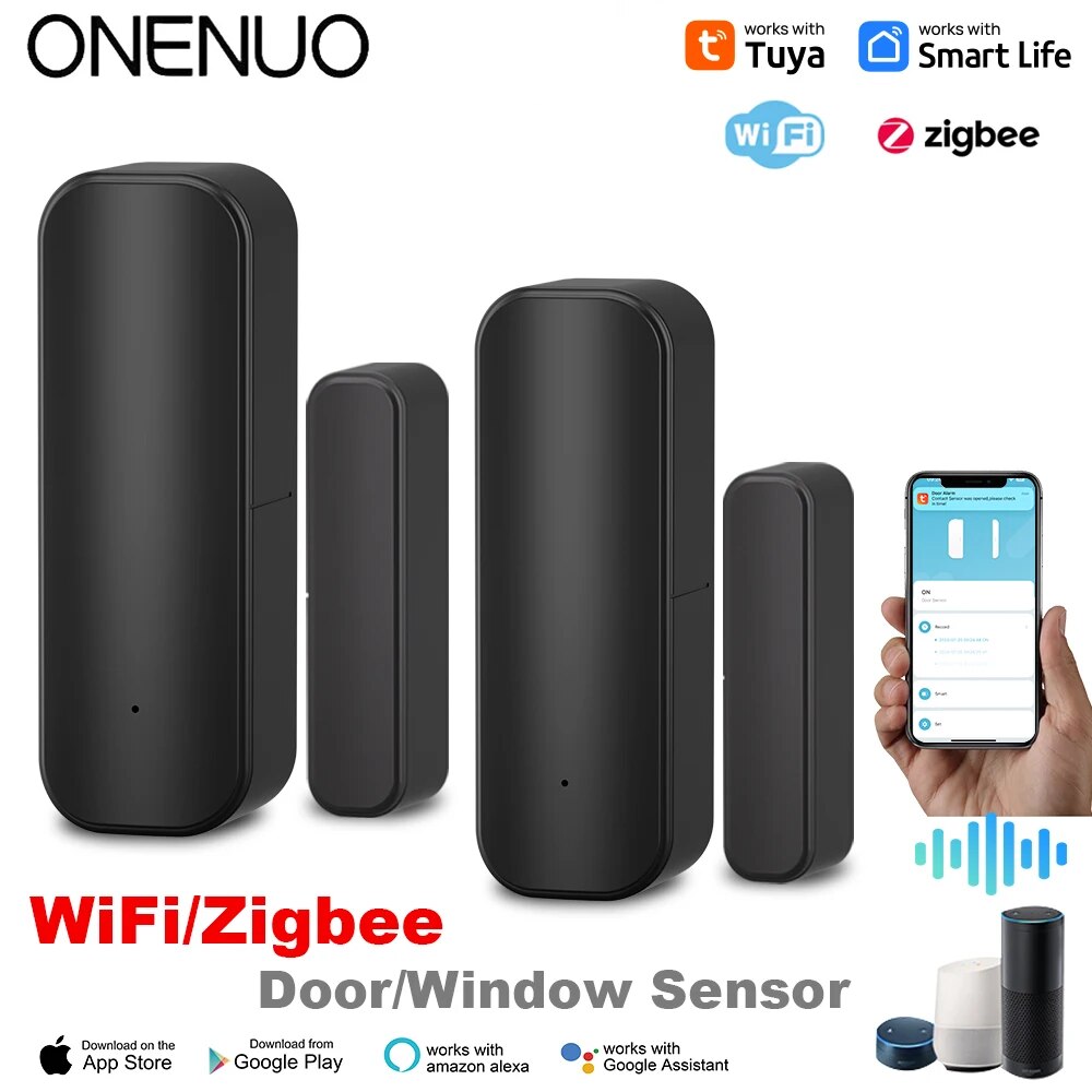 Home Security Gate - Tuya WiFi/ZigBee sensore per porte e