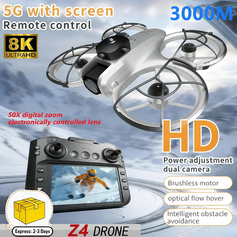 Home Security Camera - Nuovo Drone MINI Z4 4K Professionale