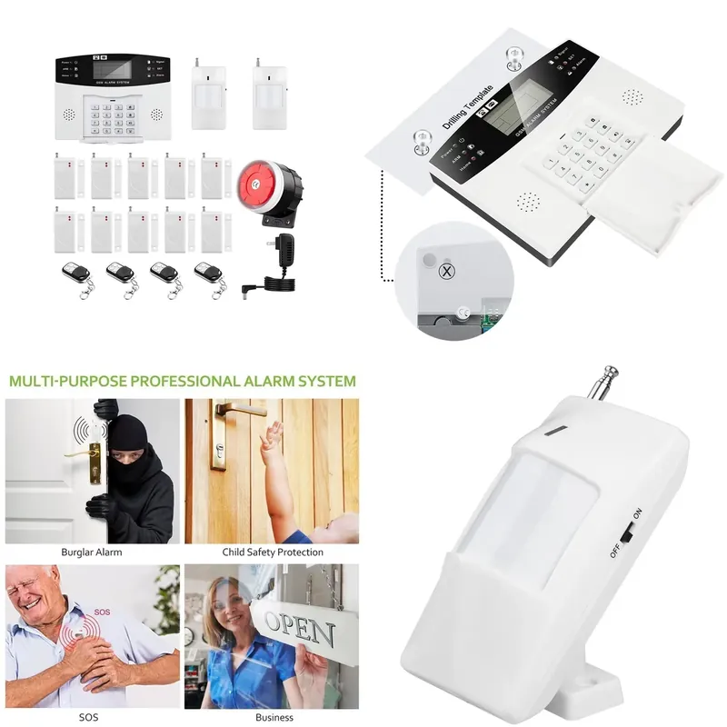 Home Security Wireless - Kit Antifurto per Casa con Chiamata