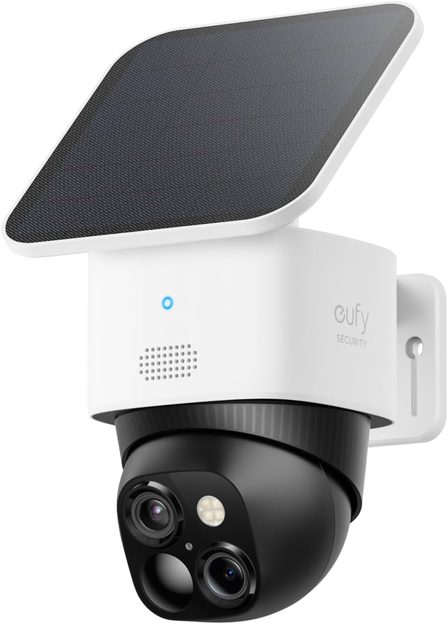 Home Security No Monthly Fee - Telecamera di Sicurezza Solare 3K a