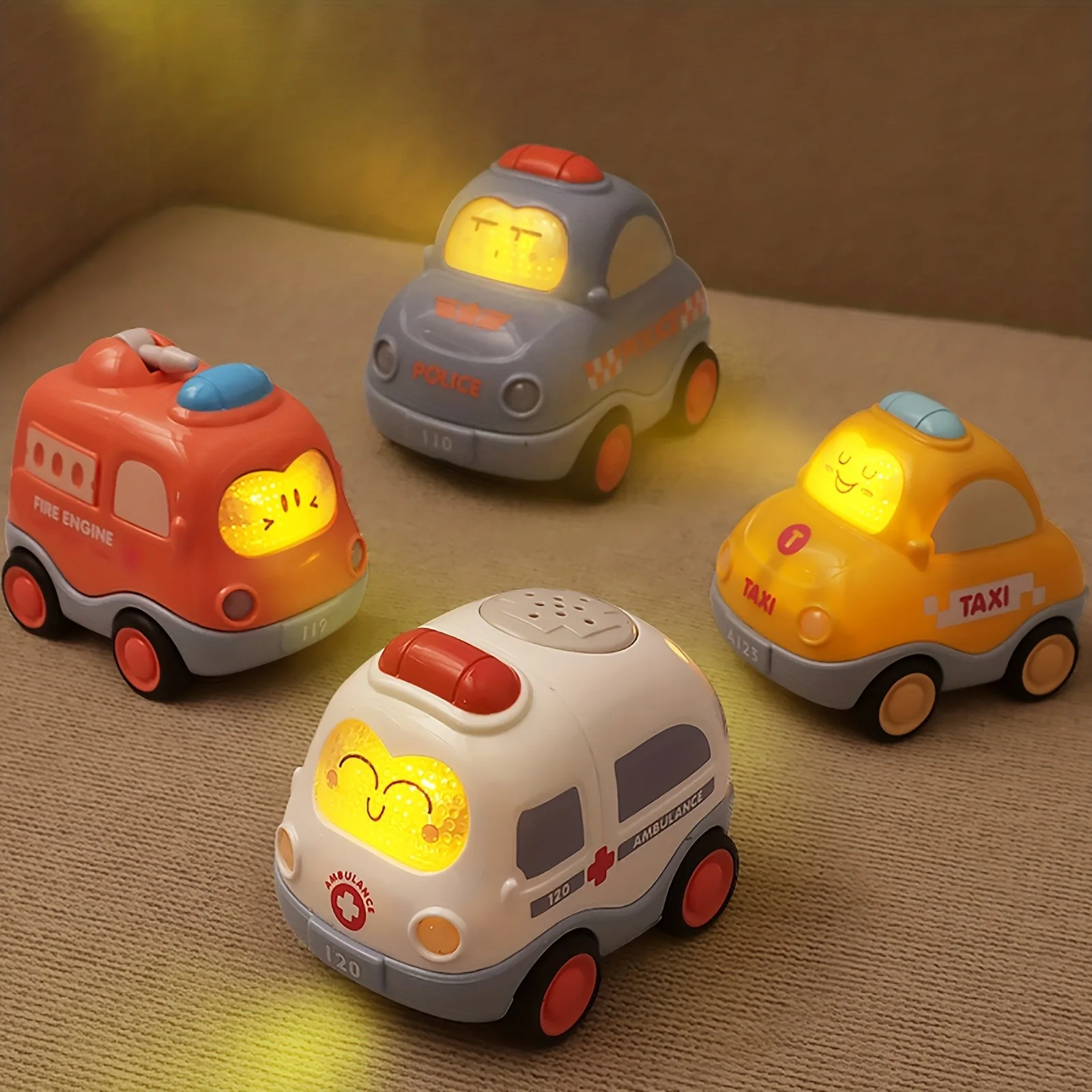 Home Security Police - Giocattoli Auto a Retrocarica per Bambini