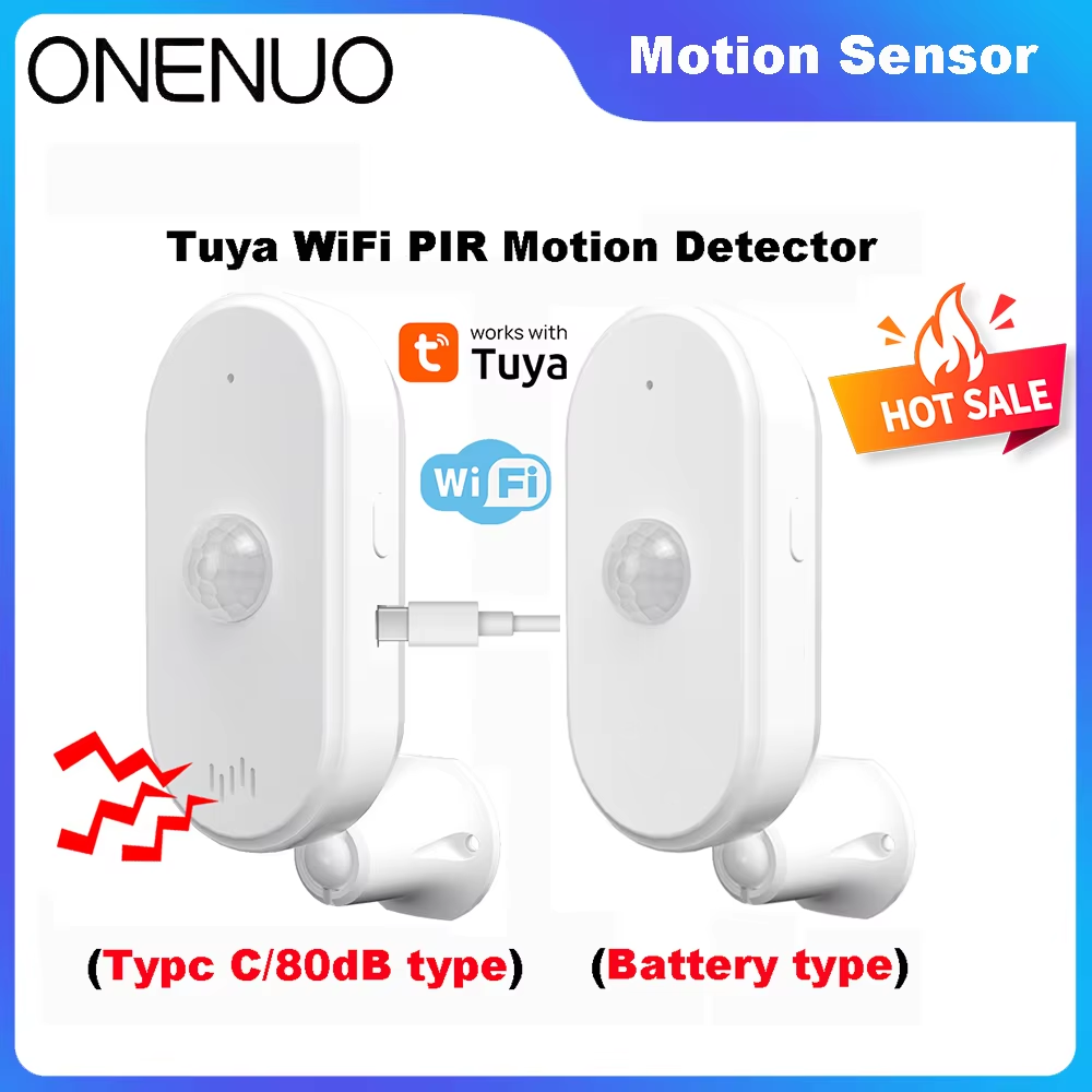 Home Security Technology - Sensore di movimento PIR WiFi Tuya
