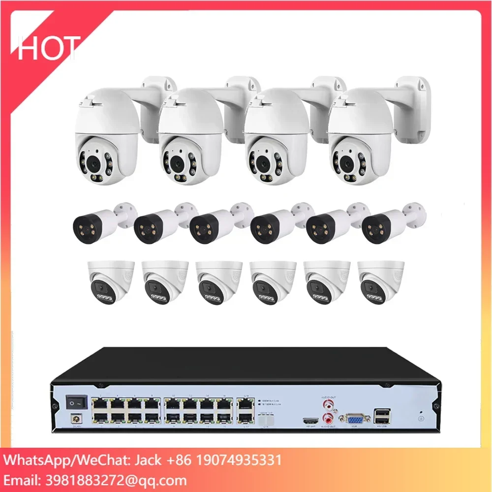Home Security Video Recording Systems - Sistema di Telecamere di Sicurezza 8MP