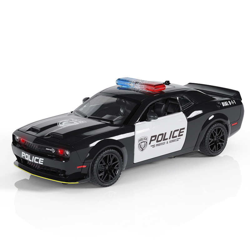 Home Security Police - Modellino Auto della Polizia Hellcat 1:32,