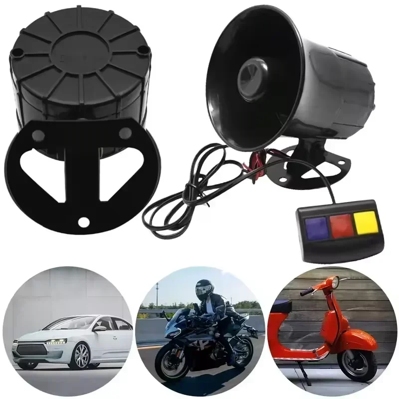 Home Security Police - Clacson Auto 12V a 3 Toni,