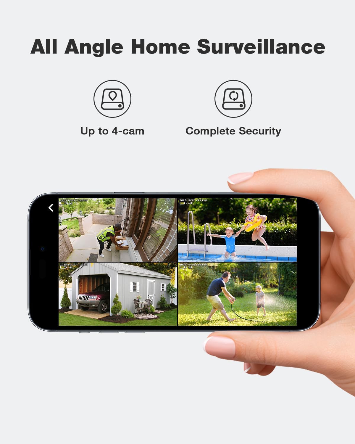 Telecamera di sicurezza wirele - Home Security No Monthly Fee recensione e prezzo