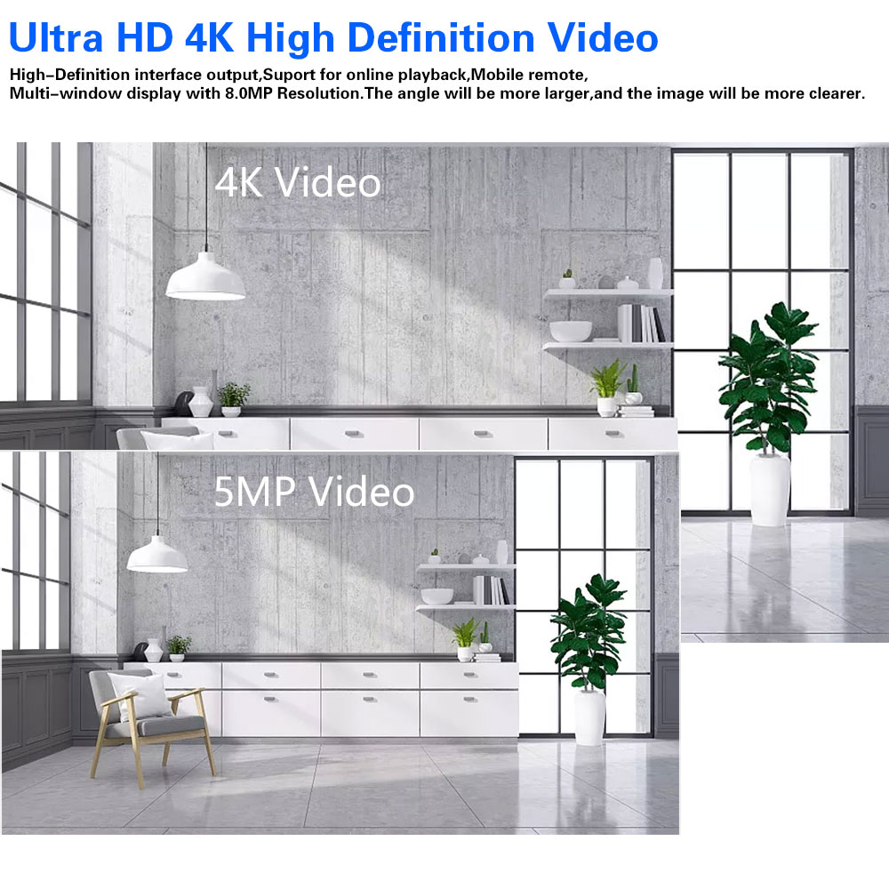 Videoregistratore NVR PoE 8CH  - Home Security Video Recording Systems recensione e prezzo