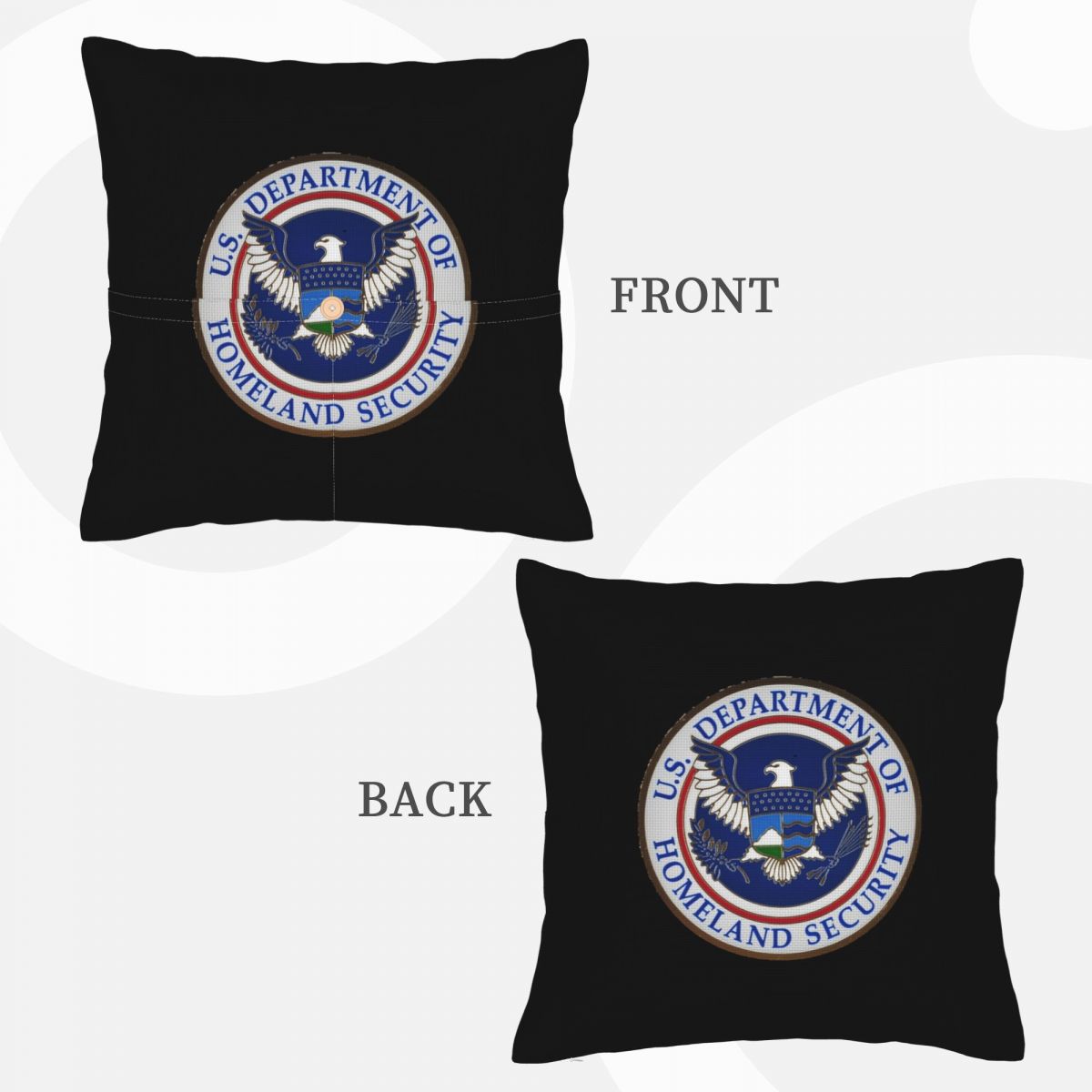 DHS - Federa per cuscino quadr - Home Security Department Us recensione e prezzo