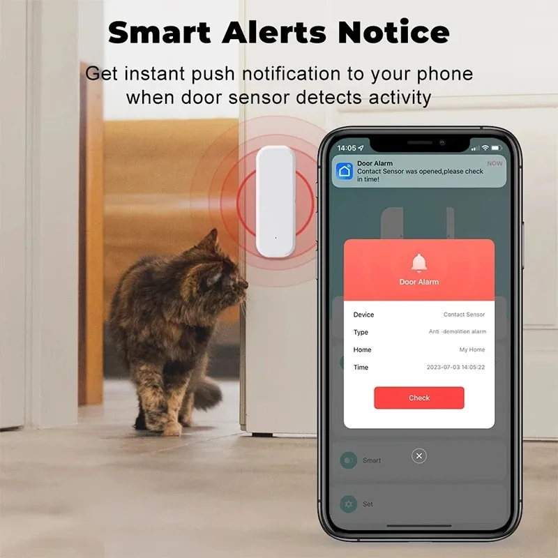 Sensore WiFi Tuya per Porte e  - Home Security Gate recensione e prezzo