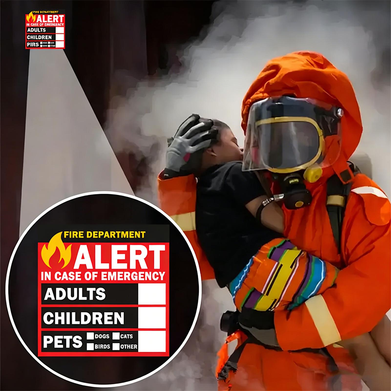 Adesivo di Allerta Antincendio - Home Security Department Us recensione e prezzo