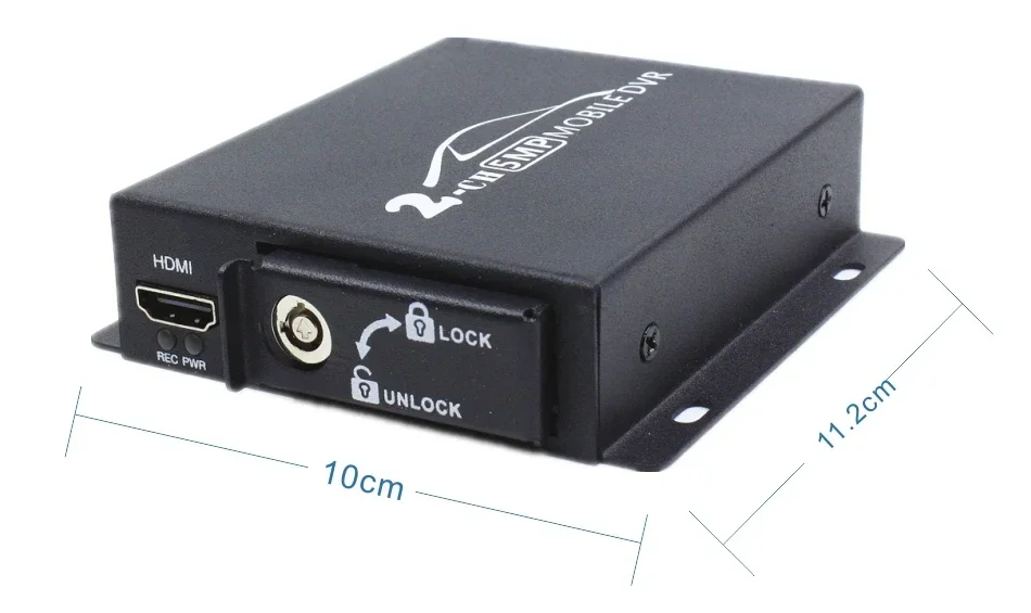 MINI registrazione video 2CH H - Home Security Video Recording Systems recensione e prezzo