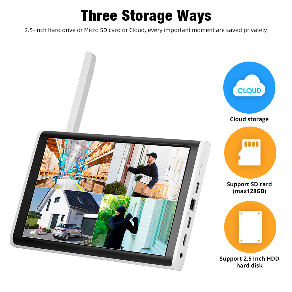 KERUI 2K 3K 4MP 8CH NVR WIFI O - Home Security And Monitoring recensione e prezzo