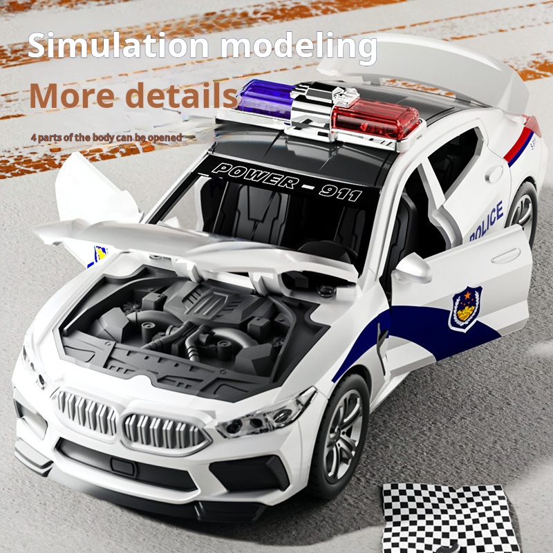 Modellino Auto BMW M8 della Po - Home Security Police recensione e prezzo