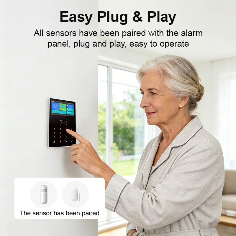 Sistema di allarme GSM WiFi do - Home Security No Monthly Fee recensione e prezzo