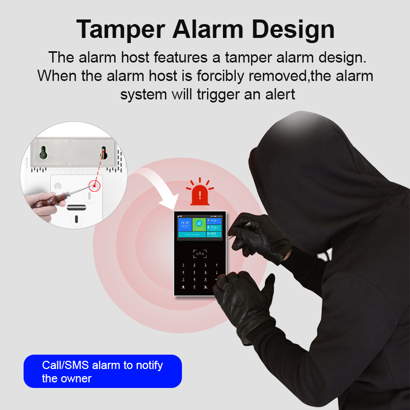 Sistema di allarme GSM WiFi do - Home Security No Monthly Fee recensione e prezzo