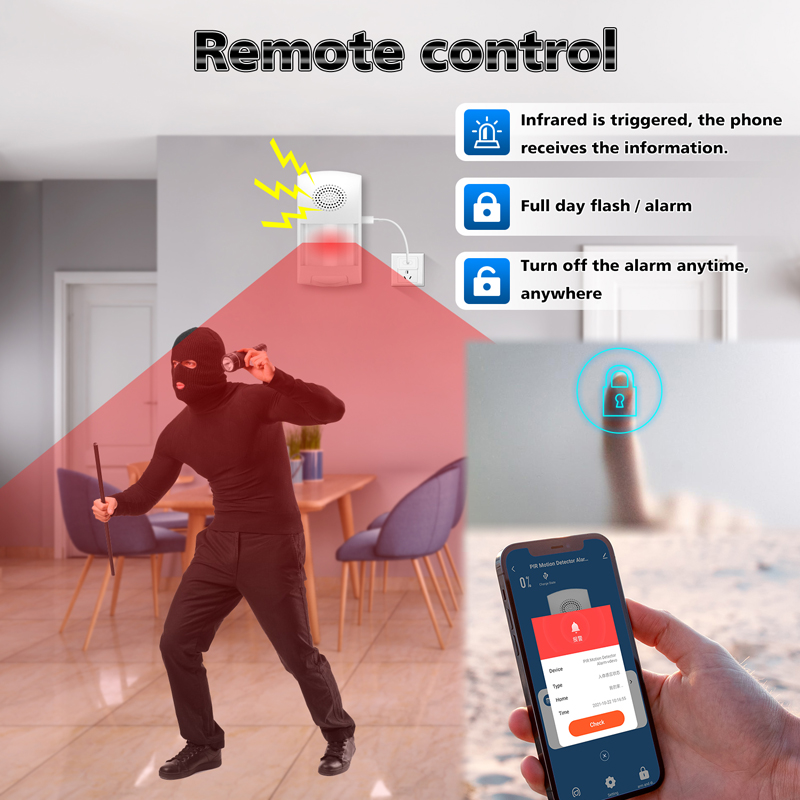 Tuya WiFi infrarossi PIR senso - Home Security Technology recensione e prezzo