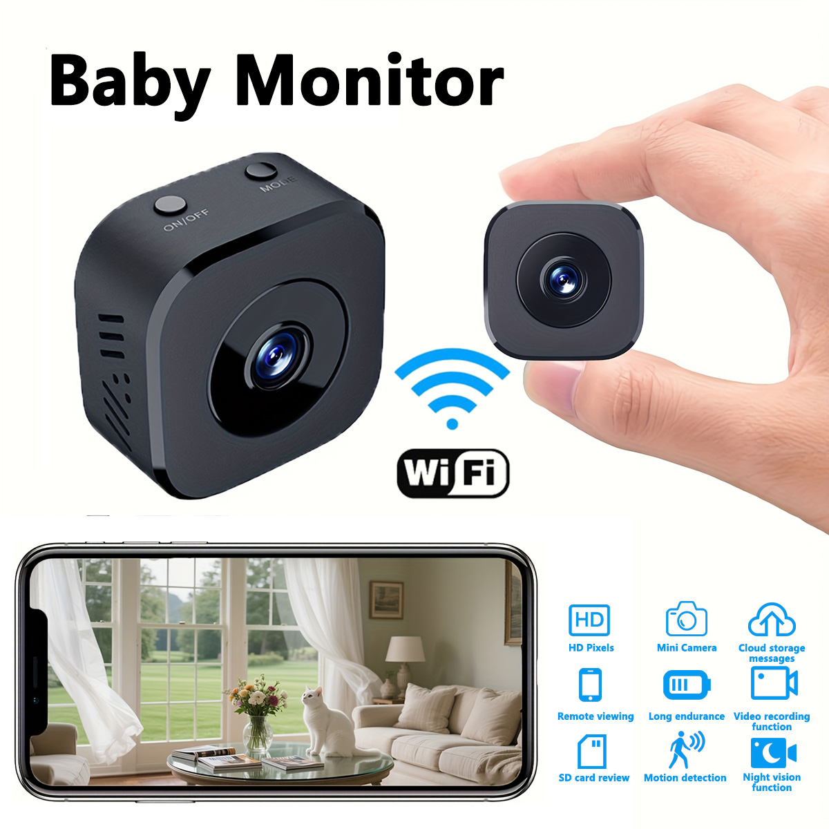 1080P HD Mini WiFi Telecamera  - Home Security Camera recensione e prezzo