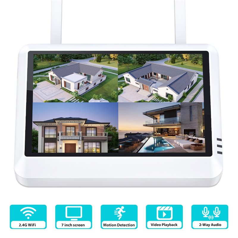 Monitor LCD Wireless B44C da 7 - Home Security Video Recording Systems recensione e prezzo