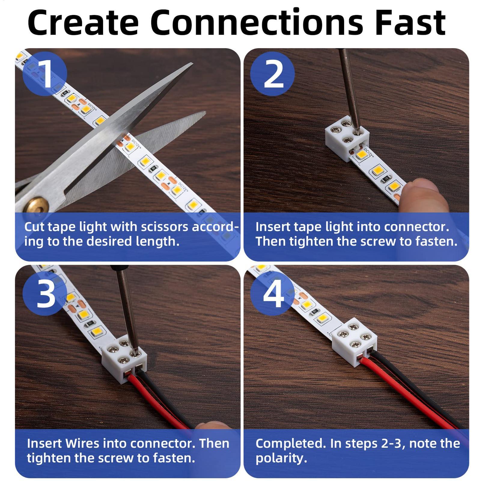 Connettori per strisce LED Con - Home Security Providers recensione e prezzo