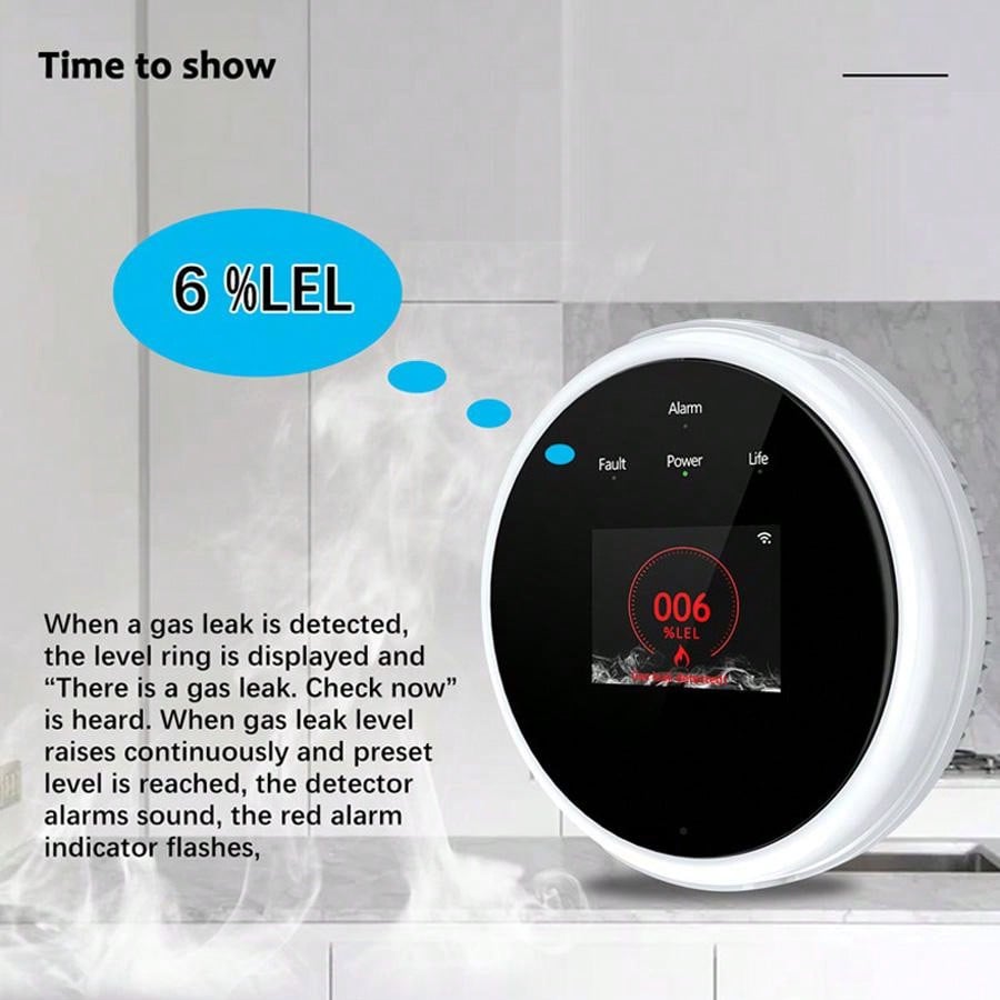 Sensore di Allarme Gas WiFi 2. - Home Security And Monitoring recensione e prezzo