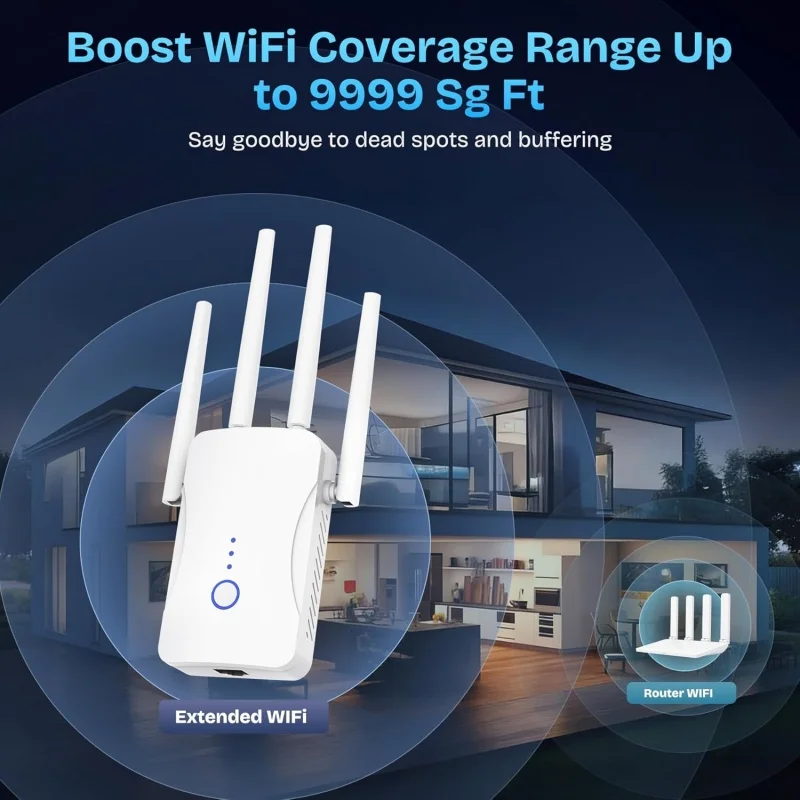 Ripetitore WiFi Dual Band 2.4G - Home Security Wireless recensione e prezzo