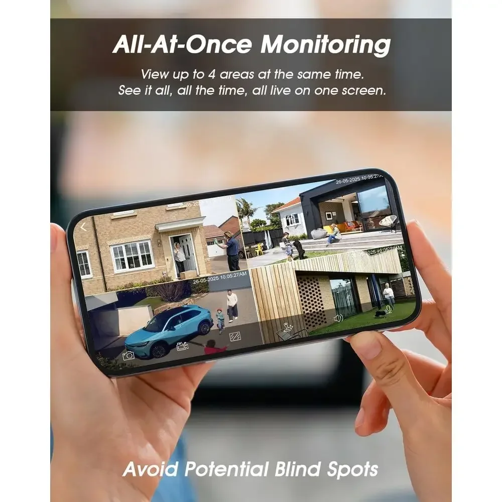 Telecamere di sicurezza solari - Home Security No Monthly Fee recensione e prezzo