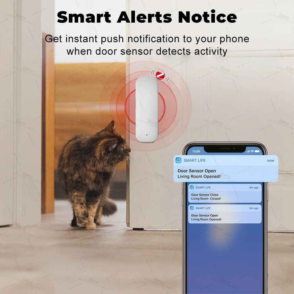 Tuya Zigbee Sensore per porte  - Home Security Gate recensione e prezzo
